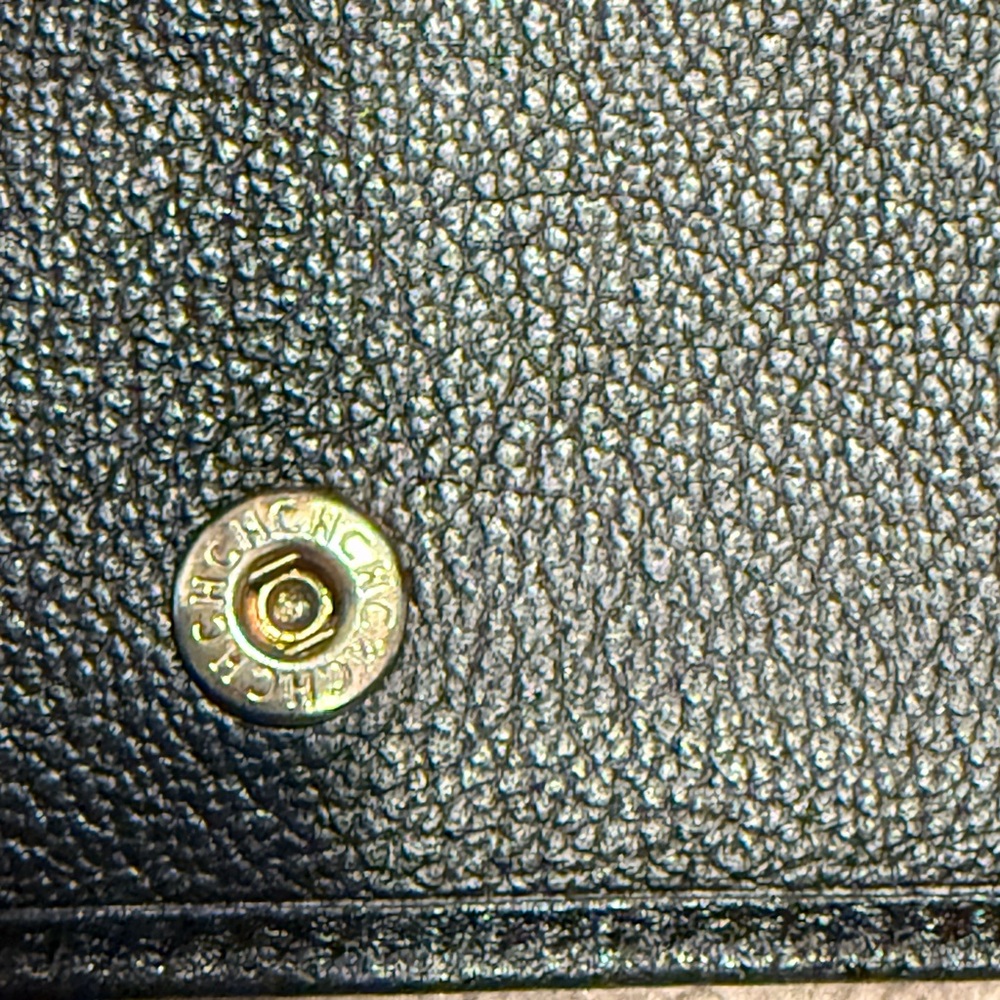 Carolina Herrera Black Leather Wallet - Picture 9 of 9